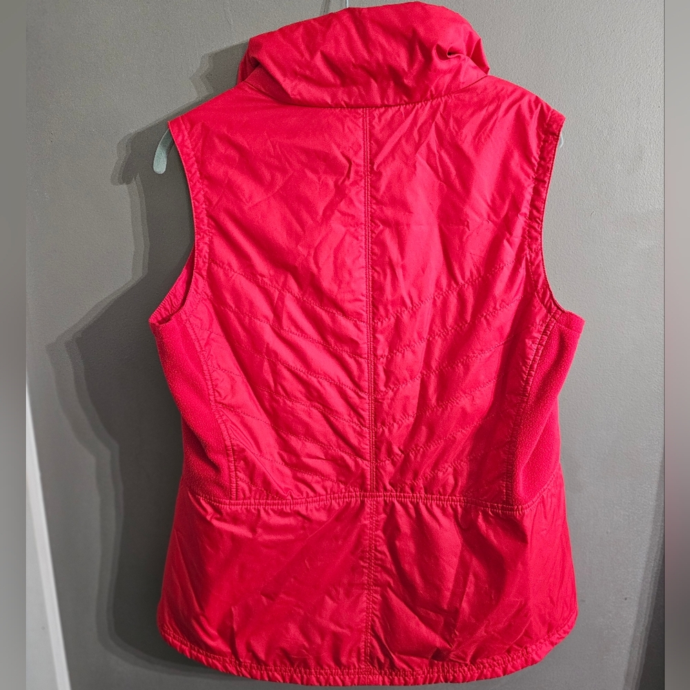 Columbia Red Fleece-Lined Vest - Picture 3 of 3